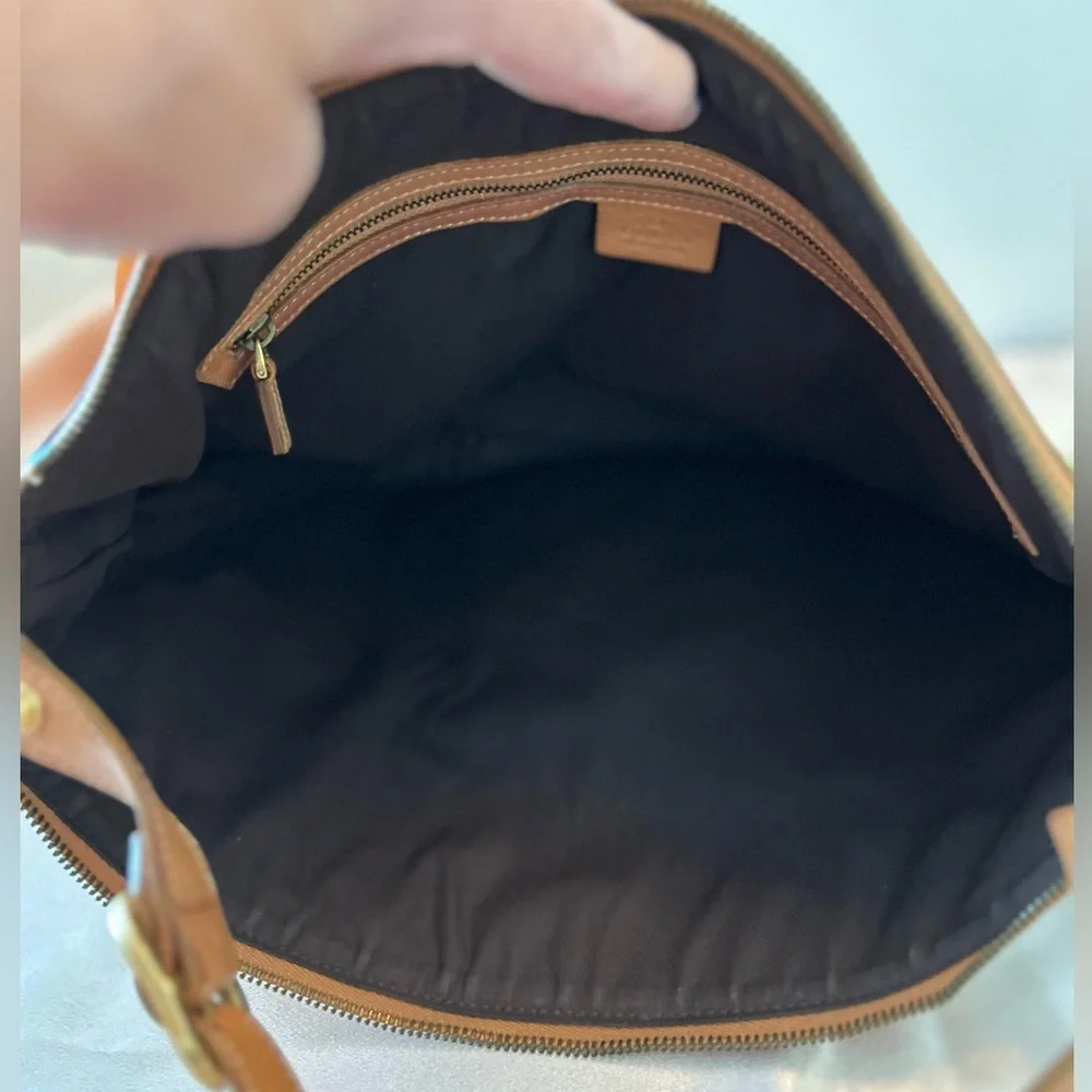 Gucci Blondie Striped Hobo Bag